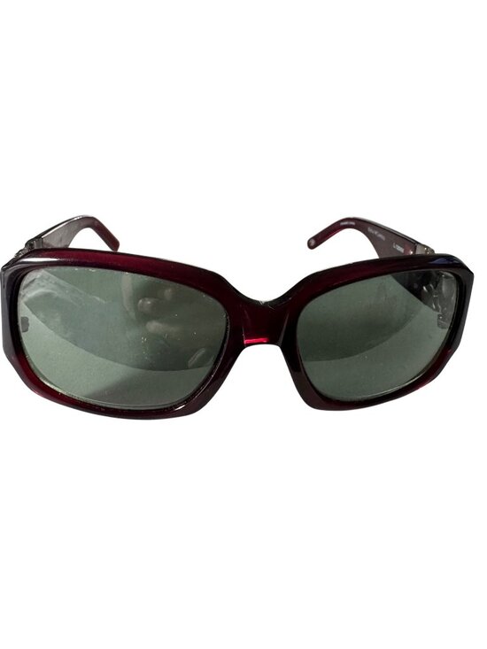 Jessica McClintock Accessories - Jessica McClintock JMC 558 Burgundy Eyeglasses 59-17-130MM Oversized Frames Only
